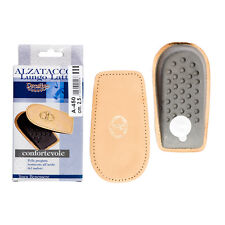 Alzatacco Lungo in Morbido Lattice e Pelle - Altezza da 1cm a 3cm Uomo e Donna