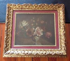 Olio Su Tela dell'800 Natura