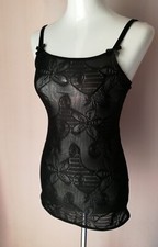 Top donna   maglia canotta pizzo