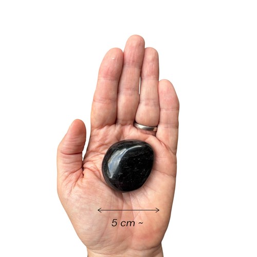 Tormalina nera burattata - nera,