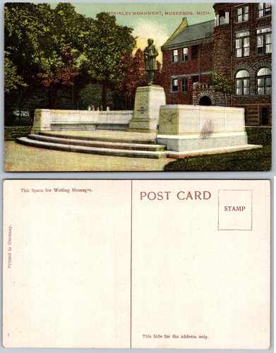 Cartolina mckinley monument - cartolina,