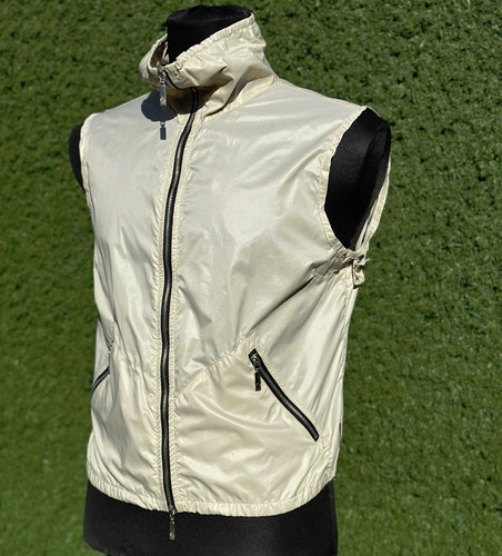 Moncler gilet nylon leggero - nylon,