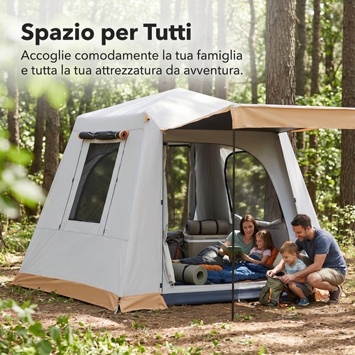 Tenda campeggio automatica - tenda,