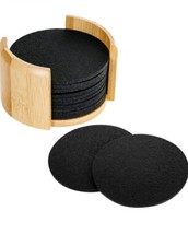 Sottobicchieri rotondi in feltro