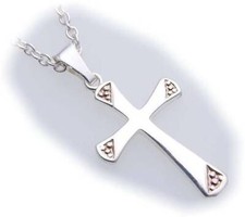 Ciondolo Croce In Argento 925