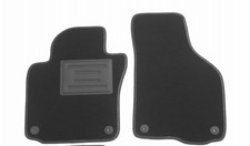 ASC tappetini auto set anteriori 2pz VW GOLF 5 SERIE 2007- 2009 + bottoni TONDI