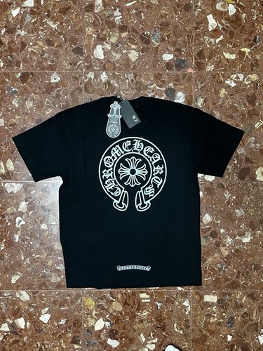 Shirt chrome hearts nera - t-shirt,