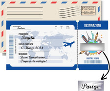 Homty Biglietto Regalo Viaggio