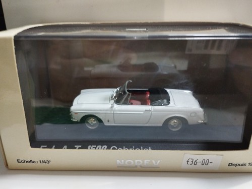 Norev fiat 1500 - norev, cabriolet