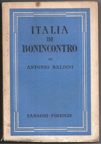 Baldini italia bonincontro - italia, di
