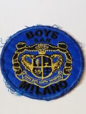 Toppa Ultras Boys San Inter Curva Nord Milano No Adesivo Sciarpa Spilla Tessera