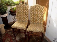 POLTRONA SEDIA 2  SEDIE ROCCHETTO IN NOCE MASSELLO RESTAURATE EPOCA 1900 1920