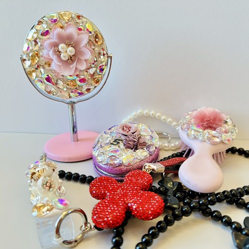 Specchio portatile bling - specchio,