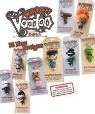 WATCH OVER VOODOO DOLL KEYRING