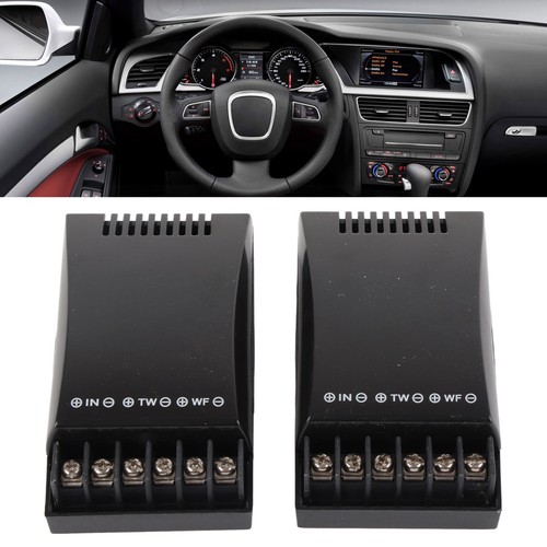 Car audio crossover vie - 2x,