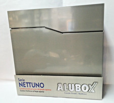 Cassetta postale per esterni color argento Alubox Nettuno