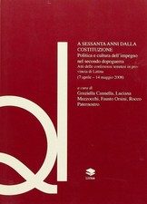 Libro - A Sessanta Anni Dalla
