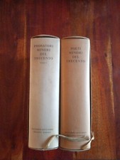 Ricciardi Letteratura Italiana POETI / PROSATORI MINORI DEL TRECENTO 2 volum