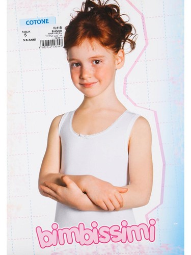 Canottiere bimba spalla - canottiere,