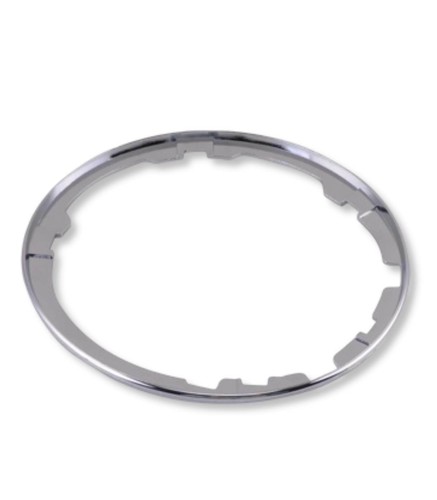 Anello cornice cromata - anello,