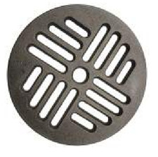 GRIGLIA TONDA IN GHISA PER STUFE A LEGNA-CAMINI-CALDAIE