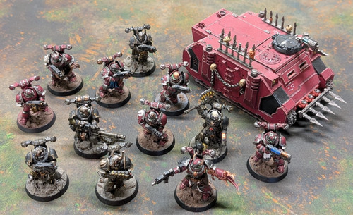 Chaos space marines army con - space,