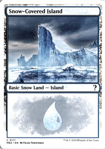 Mtg mb2 isola innevata - mb2, *isola