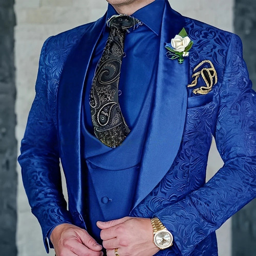 Set completo uomo jacquard - , 3