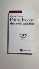 Prima lezione di sociolinguistica