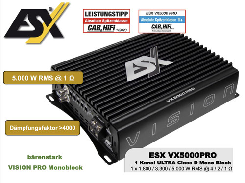 Esx vx5000pro amplificatore - esx,