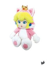 Peluche pupazzo Sanei Super Mario 3D World Neko Cat Princess Peach 9