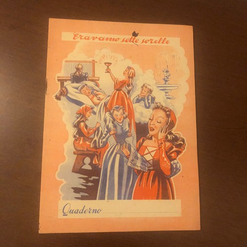 Vintage quaderno scolastico - -,
