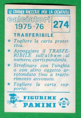 Trasferibile calciatori panini - trasferibile,