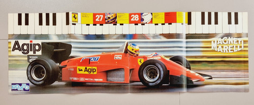 Poster michele alboreto - poster,