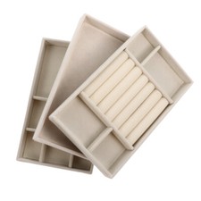 3pz Vassoi Portagioie Gioielli