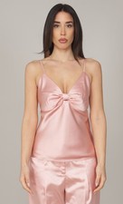 TOP TWINSET ACTITUDE IN RASO