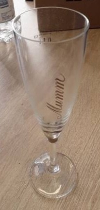 Mumm flûte champagne - g.h.,