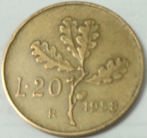 Italia moneta repubblica - moneta,