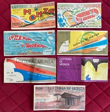 LOTTERIA DI MONZA 7 biglietti