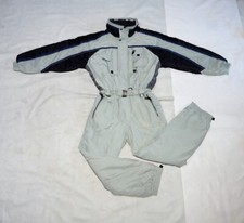 Tuta da sci termica BRUGI SPORTSWEAR VINTAGE anni 90 uomo tutto in uno,IT52,UK42,F52,Multic.