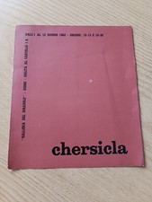 chersicla Galleria del girasole 1962