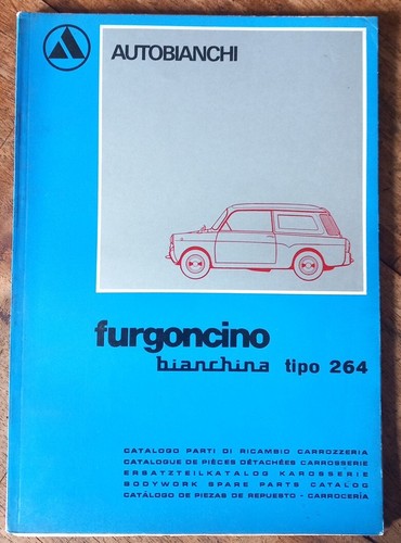 Libro autobianchi furgoncino - libro.,