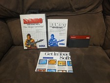 SEGA MASTER SYSTEM RAMBO FIRST