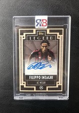 2021-22 Topps Deco Filippo Inzaghi Auto 9/49 Jersey Number 