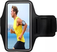 FASCIA DA BRACCIO SPORTIVA PORTA CELLULARE SMARTPHONE FINO A 6,9" CORSA JOGGING