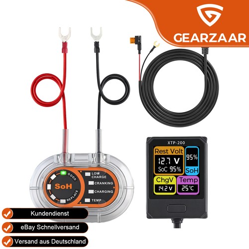 Tester batteria 12v - 12v, monitor