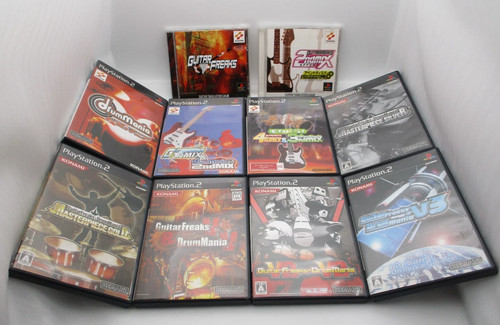 Ps1 ps2 guitar freaks drum - ps1,