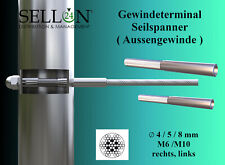 Filettato Filettatura Interna Litzenclip Tendicavo Drahtseilterminal Acciaio