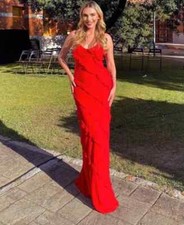 Vestito Abito Elegante Lungo