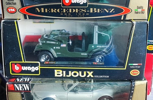 Burago jeep cj 7 - burago, cj-7